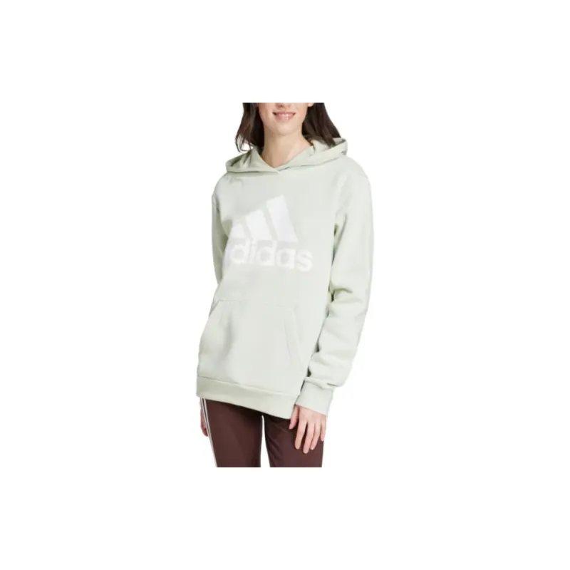 Adidas Free Shipping With AdiClub Essentials Big Logo Regular Fleece Hoodie-1