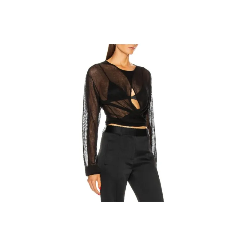 Lemaire Regular T Shirt Women's Black-6