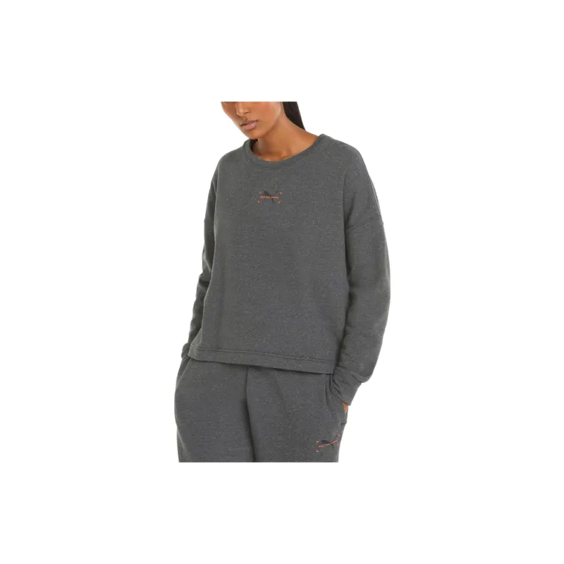 PUMA Collection Relaxed Sweatshirts Women's Dark Gray-5