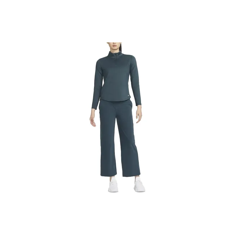Nike Therma FIT One T Shirt Women's Dark Forest Green-2