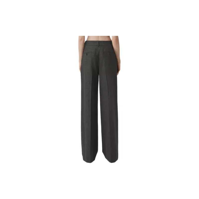 Burberry Casual Pants Women's Heather Gray-2
