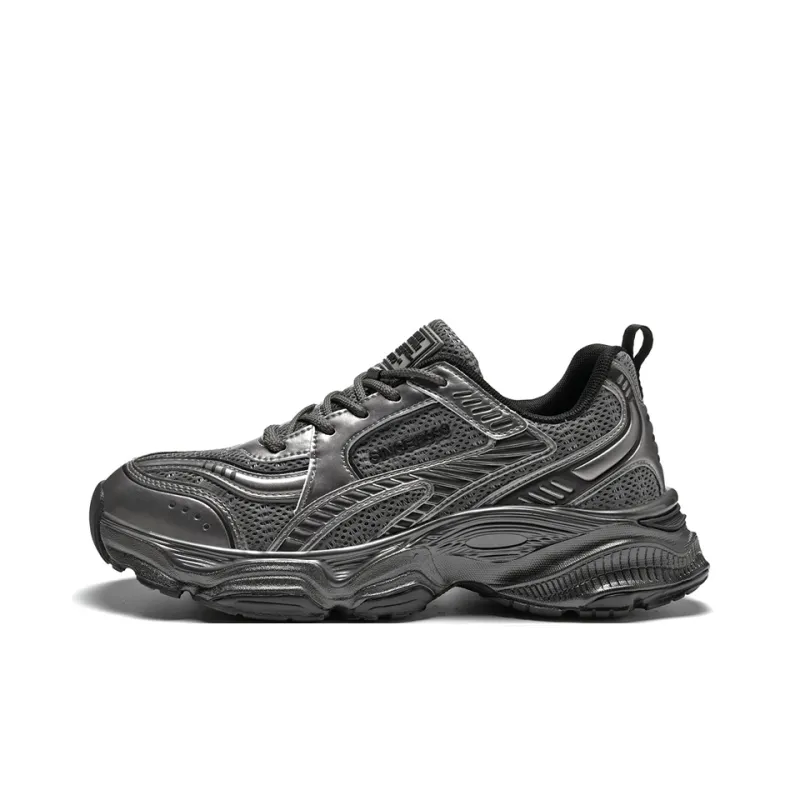 AOKANG Wear-Resistant Breathable Slip-Resistant Low-Top Chunky Sneakers Unisex-0