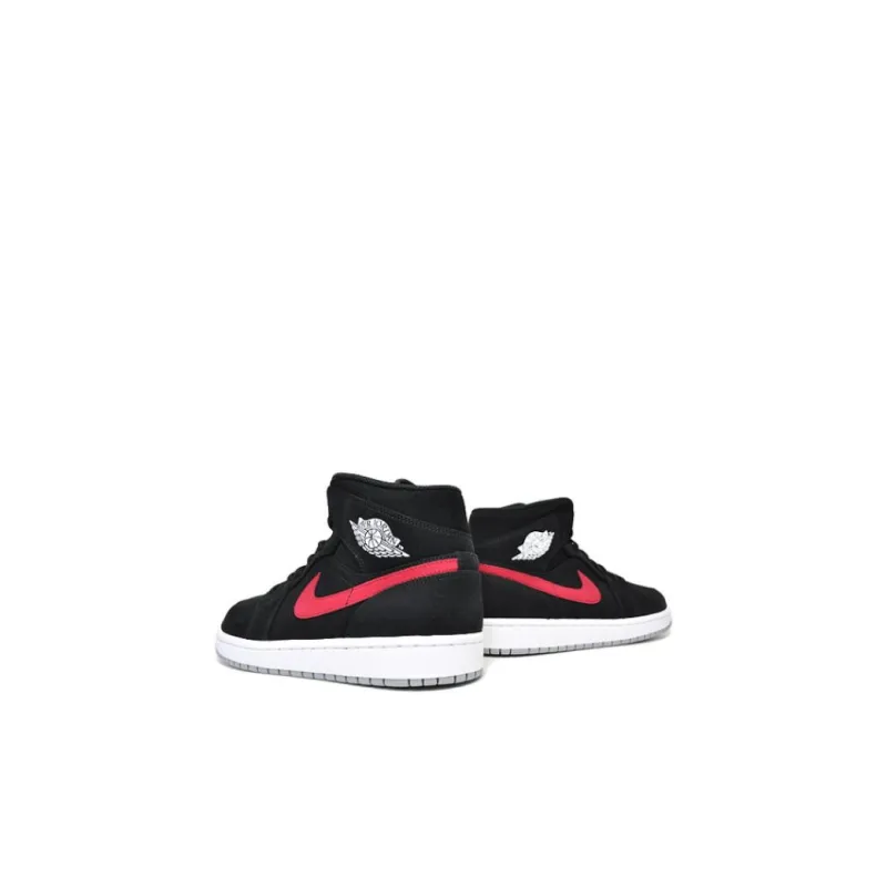 Jordan 1 Mid Multi-Color Swoosh Black TD-2