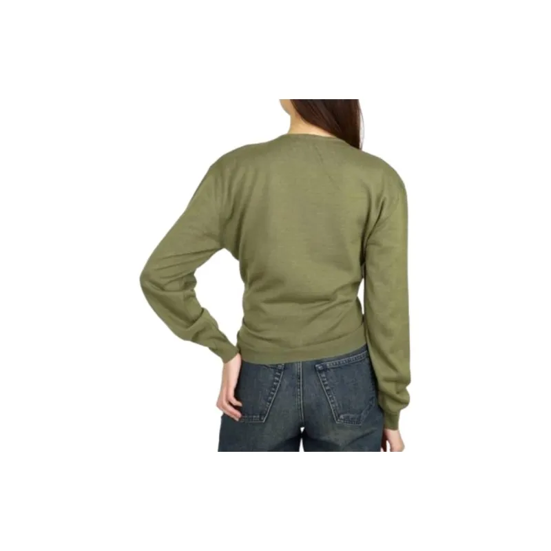 Lemaire Trompe L'Oeil Cardigan 'Light Olive'-1