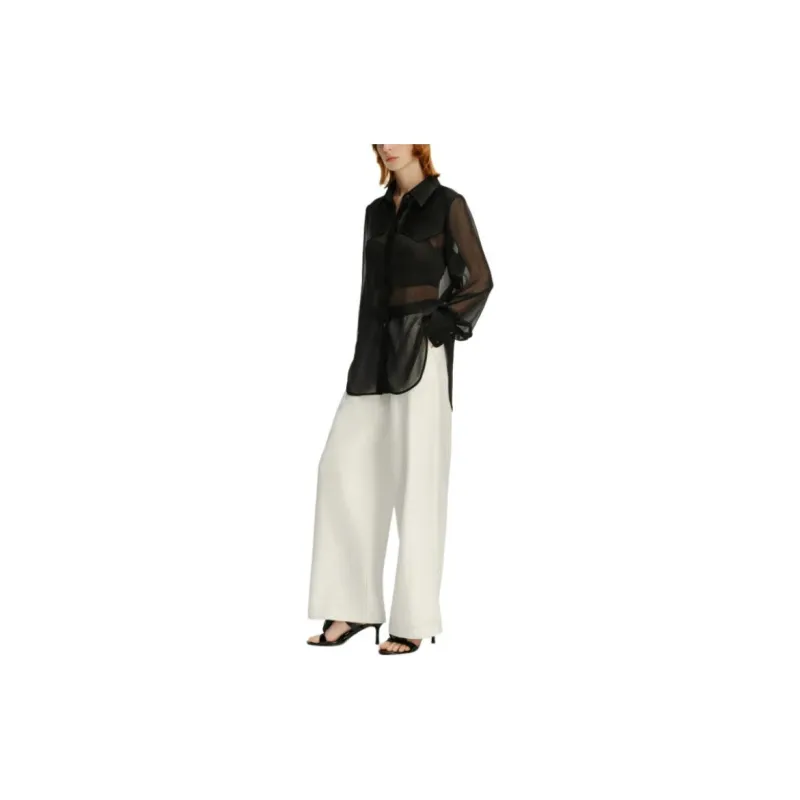 KARL LAGERFELD SS24 Shirt Women's Black-3