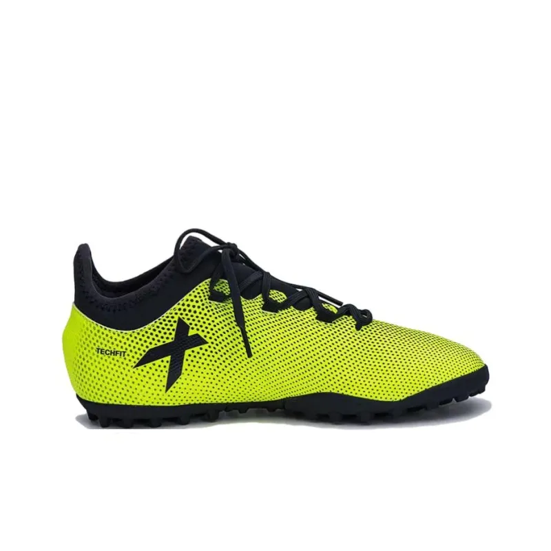 TANGO x Adidas X 17.3 TF Rubber Broken Studs Anti Slip Wear Resistant Soccer Shoes Men's Green-1