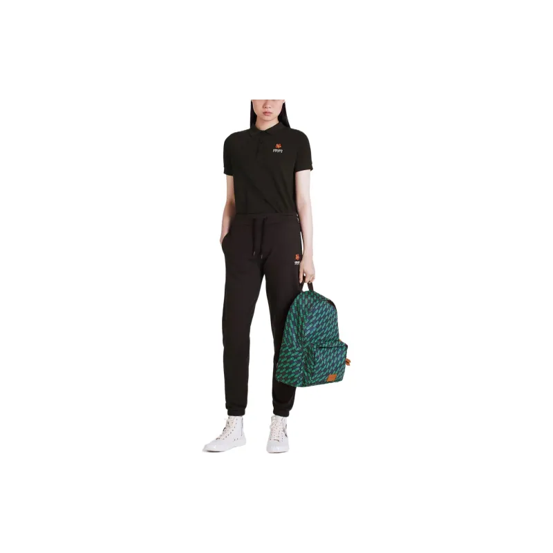 KENZO Logo Embroidery Polo Shirt-2