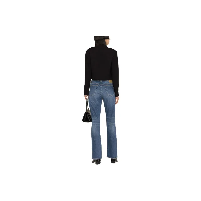 RAG&BONE Flared Washed Jeans-2