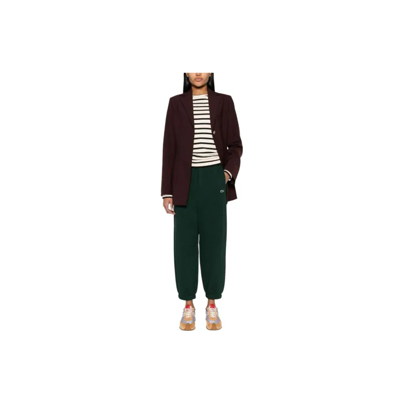 LACOSTE Logo-patch Piqué Track Pants-1