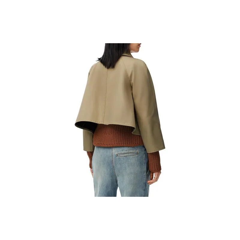 LOEWE Trapeze Jacket 'Safari/Beige/Green'-2