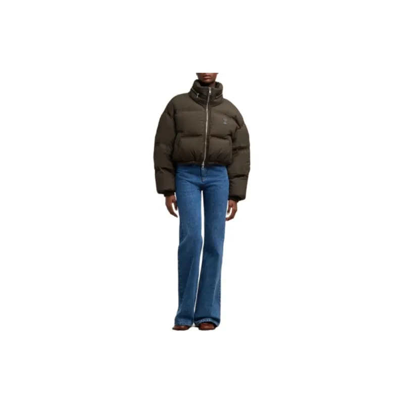 AMIPARIS Zipped Puffer Jacket-1