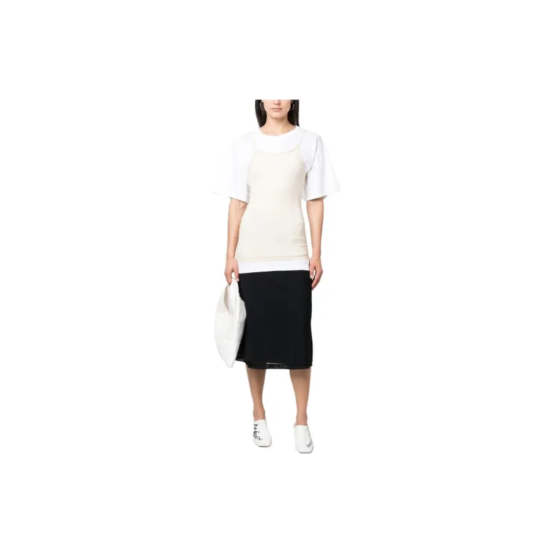 MM6 Maison Margiela T Shirts Women's White-1