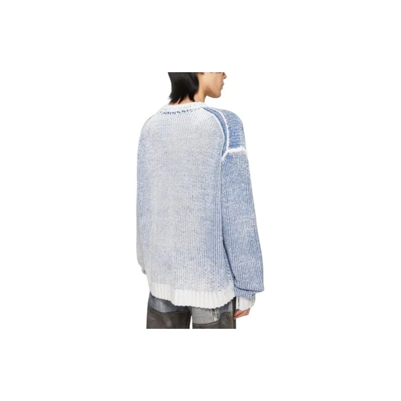 Acne Studios Logo Patch Long Sleeved Knitted Jumper-1