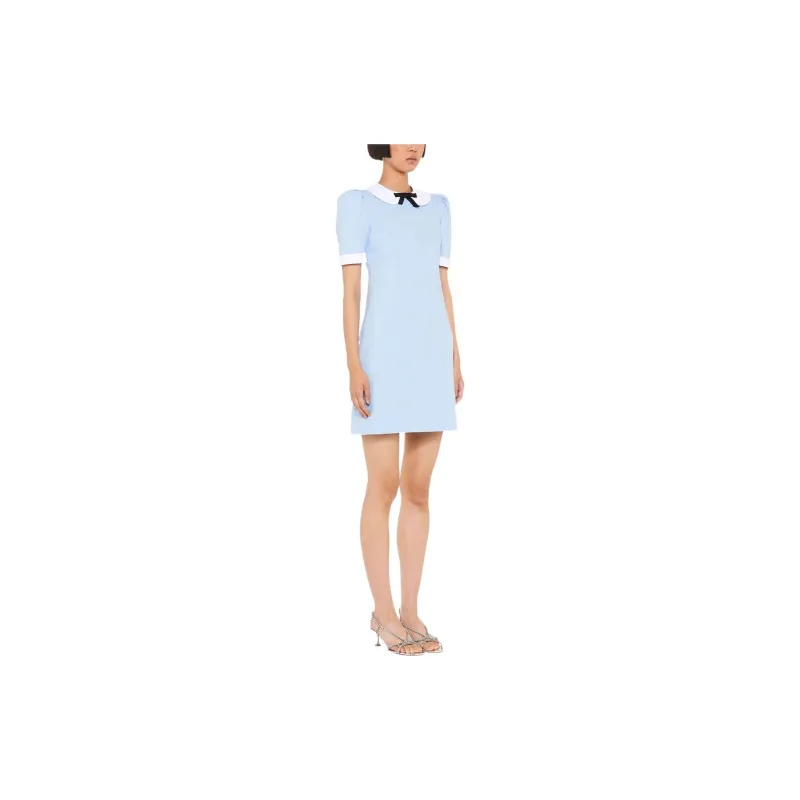 MIU MIU SS22 Dress Women's Sky Blue-3