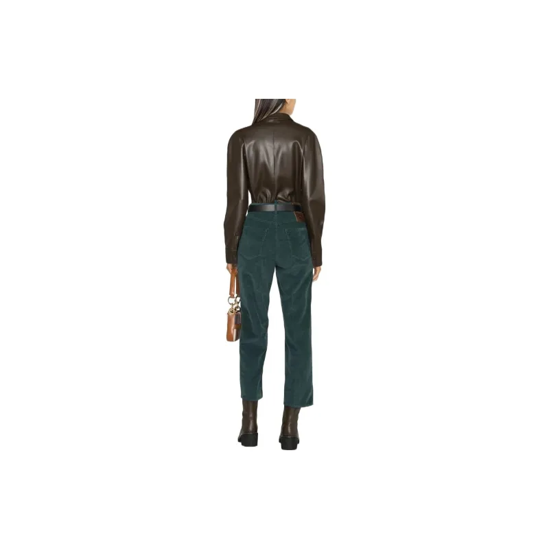 DSQUARED 2 Boston High Waist Straight Leg Jeans-3