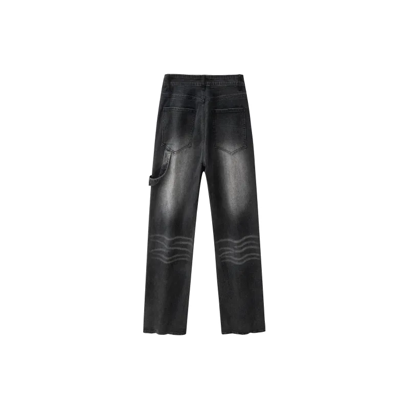HELIPORT Jeans Unisex Black-1