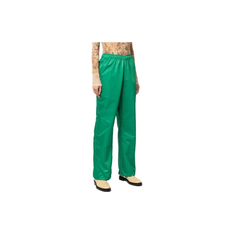 THE FRANKIE SHOP Knitted Sweatpants Women's Green-3