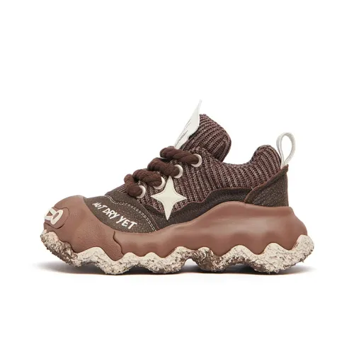 KEDDO Paint Is Not Dry Chunky Sneakers Unisex Low-Top