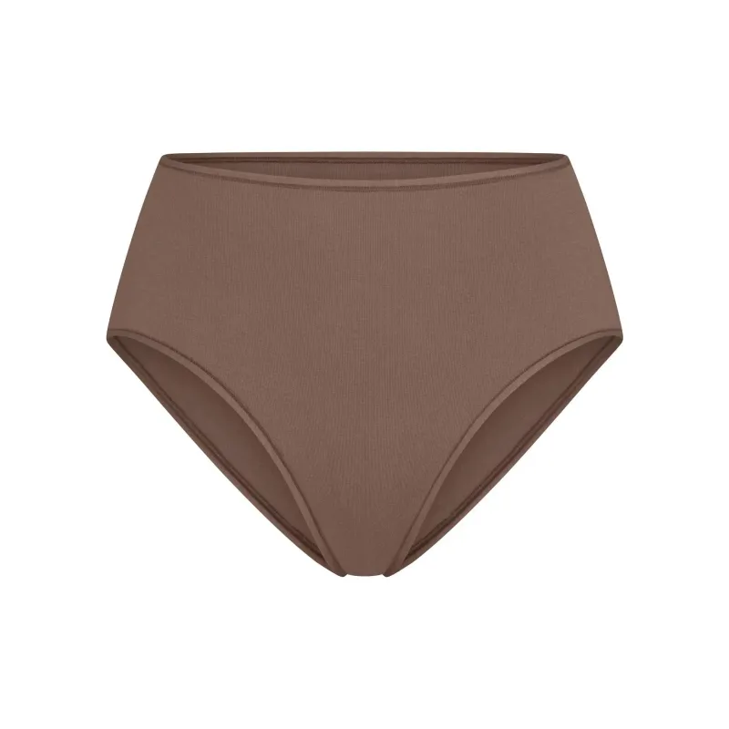 SKIMS COTTON JERSEY FULL BRIEF Underpants Women's 1 Pack TRUFFLE/Truffle Color-0
