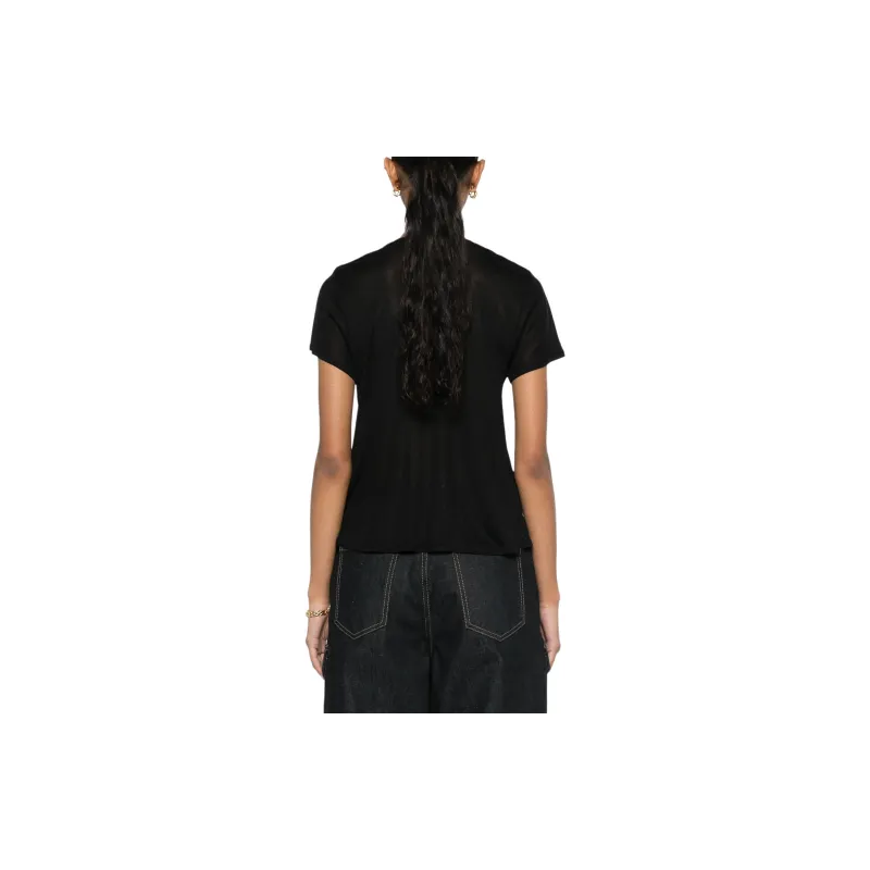 TOM FORD Logo Plaque Crewneck T Shirt-3
