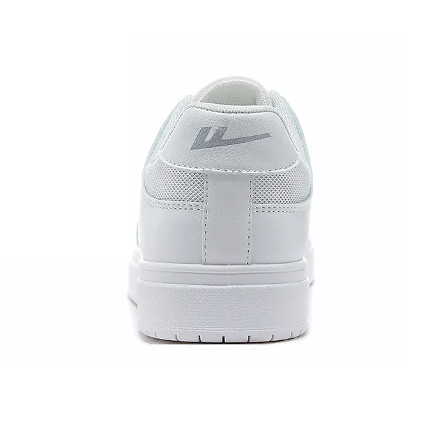 Warrior White Sneakers Air Force 1 Breathable Slip Resistant Low Top Skateboard Shoes Unisex White-2
