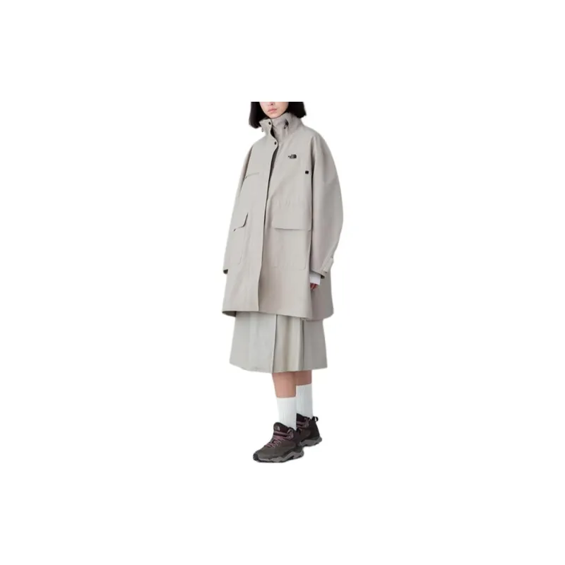 THE NORTH FACE Trench Coat Women's Khaki-2