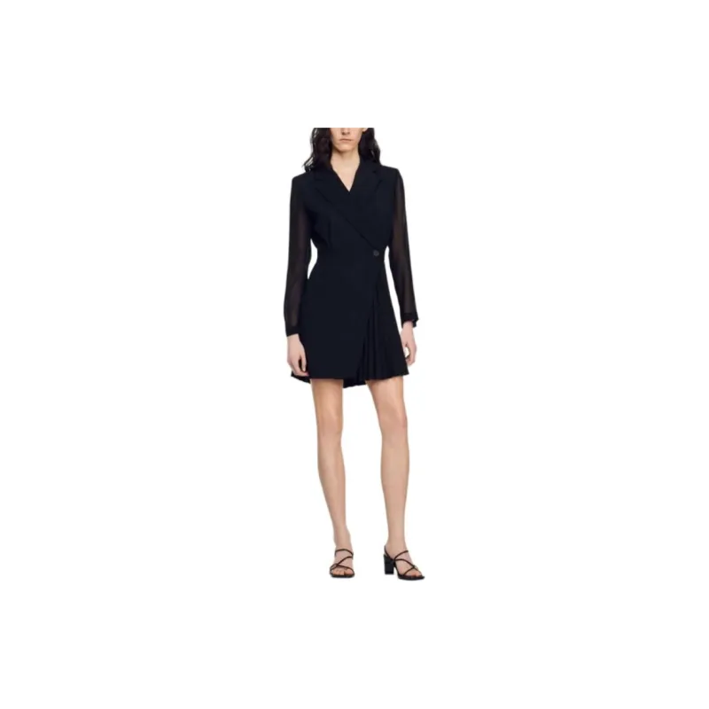 Sandro Panelled Blazer Dress-1