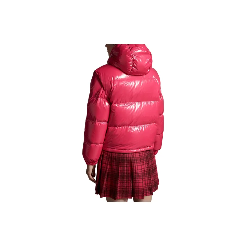 Moncler Karakorum Ripstop Short Down Jacket Fuchsia I-2