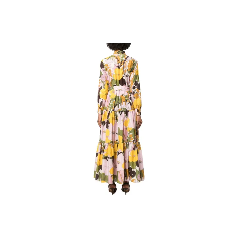 La DOUBLEJ. Bellini Floral print Shirtdress-1