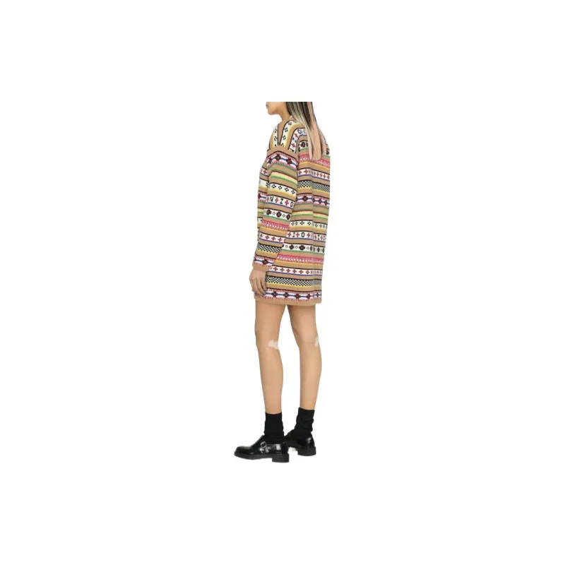 KENZO Intarsia knit Jumper Dress-3