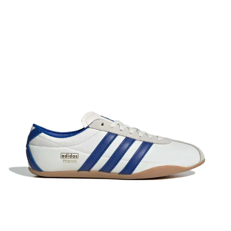 Adidas Tokyo Off White Royal Blue Gold Metallic Women's-1