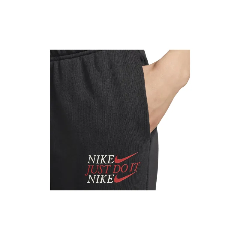Nike Sportswear Club Fleece Knitted Sports Pants Women's Black-4