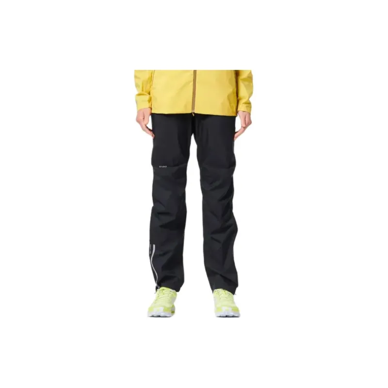 DECATHLON Casual Pants Women's Black/Sour Lime Green-1