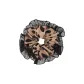 Ruffle Leopard Print Hair Tie