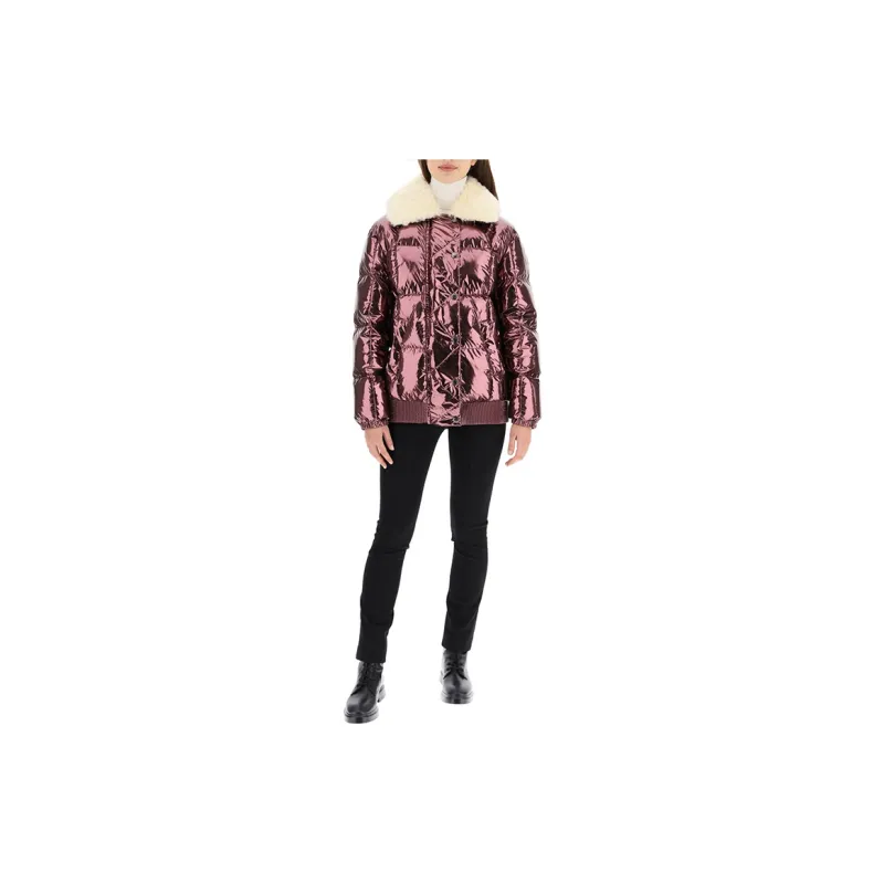 Moncler Down Jackets Women's Pink-1