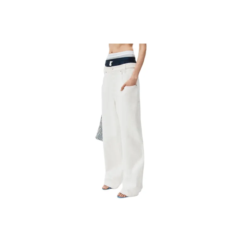 Alexander Wang Tri layer Wide leg Jeans-3