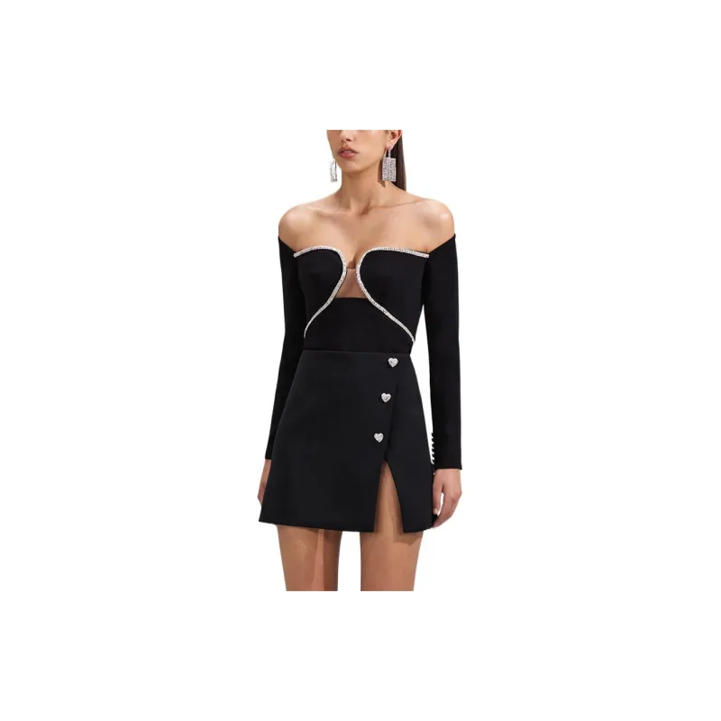Self portrait Jackets Women's Black-3