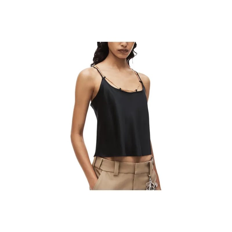 Alexander Wang Logo Plaque Chain Detailed Top-3