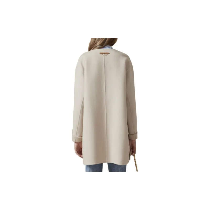 DKNY Coats Women's Beige-2