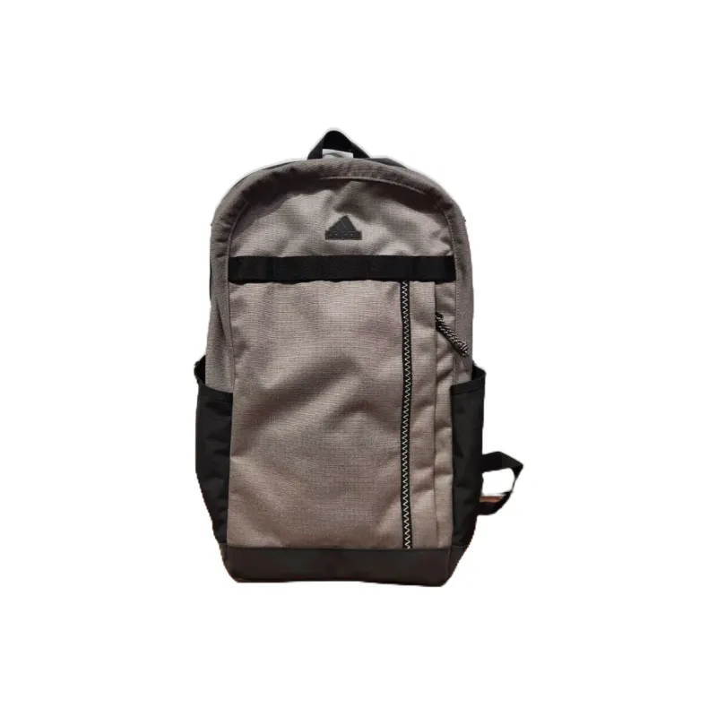 Adidas Recycled And Sustainable Material Blend Fabric Backpack Medium Size Unisex Dark Gray-4