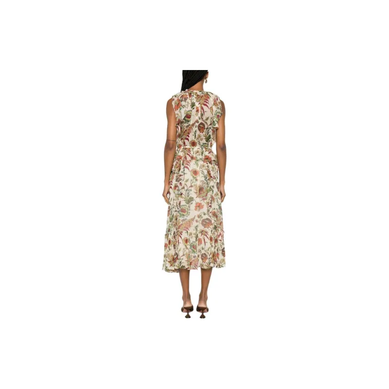 Ulla Johnson Audette Floral print Midi Dress-2
