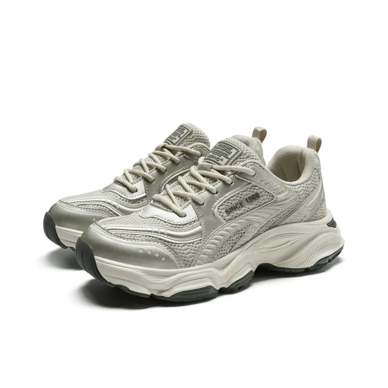 AOKANG Wear-Resistant Breathable Slip-Resistant Low-Top Chunky Sneakers Unisex-9