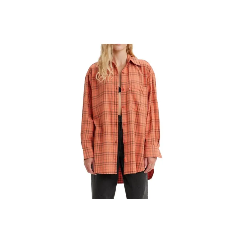 Levis Shirts Women's Red-1
