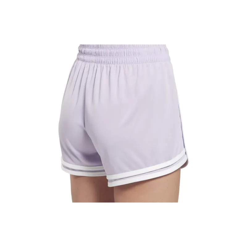 Reebok ID TRAIN KNIT SHORT Sports Shorts Women's Purple-4
