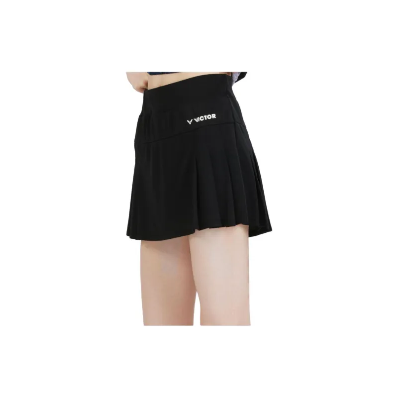 VICTOR Casual Short Skirts Women's Black-2