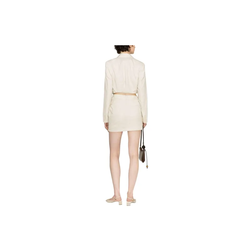 Jacquemus Twisted Mini Skirt-2