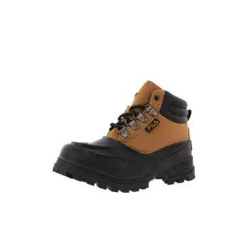 FILA KIDS Weathertec Durable Breathable Crew Kids' Boots Black Yellow Kids'