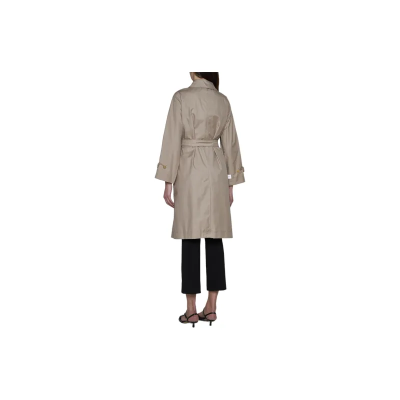 MaxMara Trench Coat Women's Khaki-2