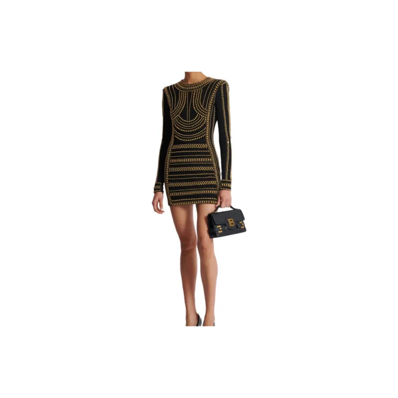 BALMAIN Bead embroidered Dress-1