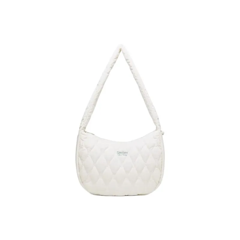 Skechers Fabric Cloud Bag Shoulder Bag Crossbody Bag Regular Unisex Pure White-0